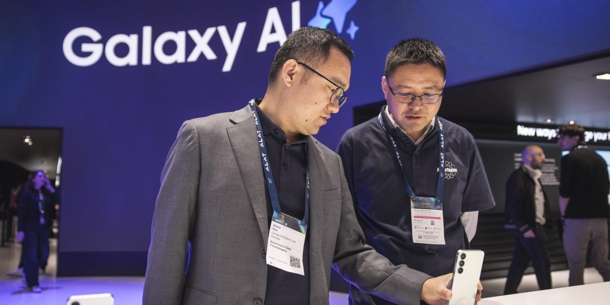 Ai estava em toda parte no Mobile World Congress, mas também havia uma pitada de desespero