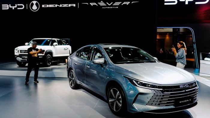 BYD’s Seal 5 at the 2025 Bangkok International Motor Show