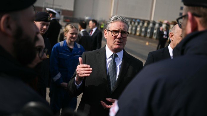 UK Prime Minister Sir Keir Starmer