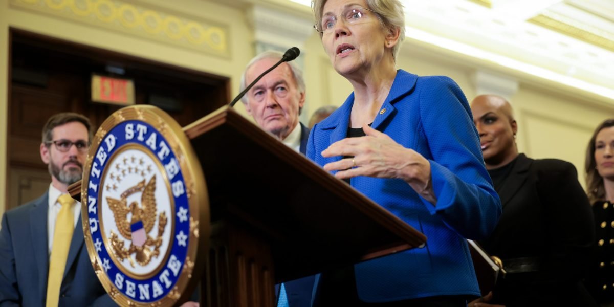 O Senado preparou para avançar no projeto de criptografia, Warren alerta do sistema financeiro de Elon Musk