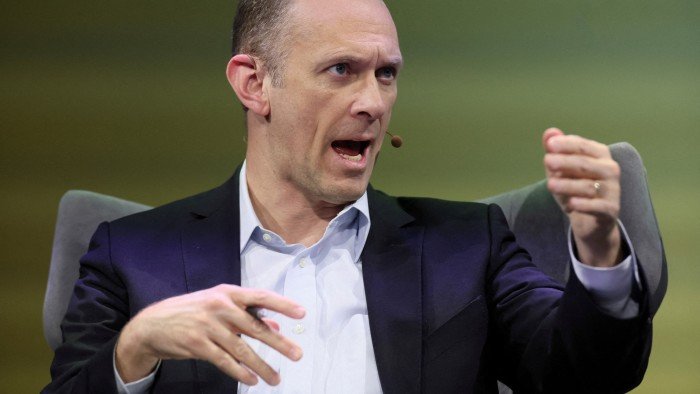 Austan Goolsbee speaks at an event