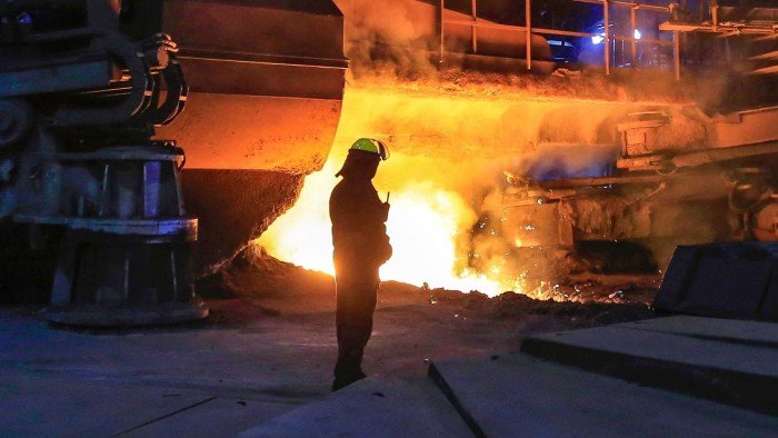 O proprietário chinês da British Steel rejeita a oferta de subsídio do governo do Reino Unido