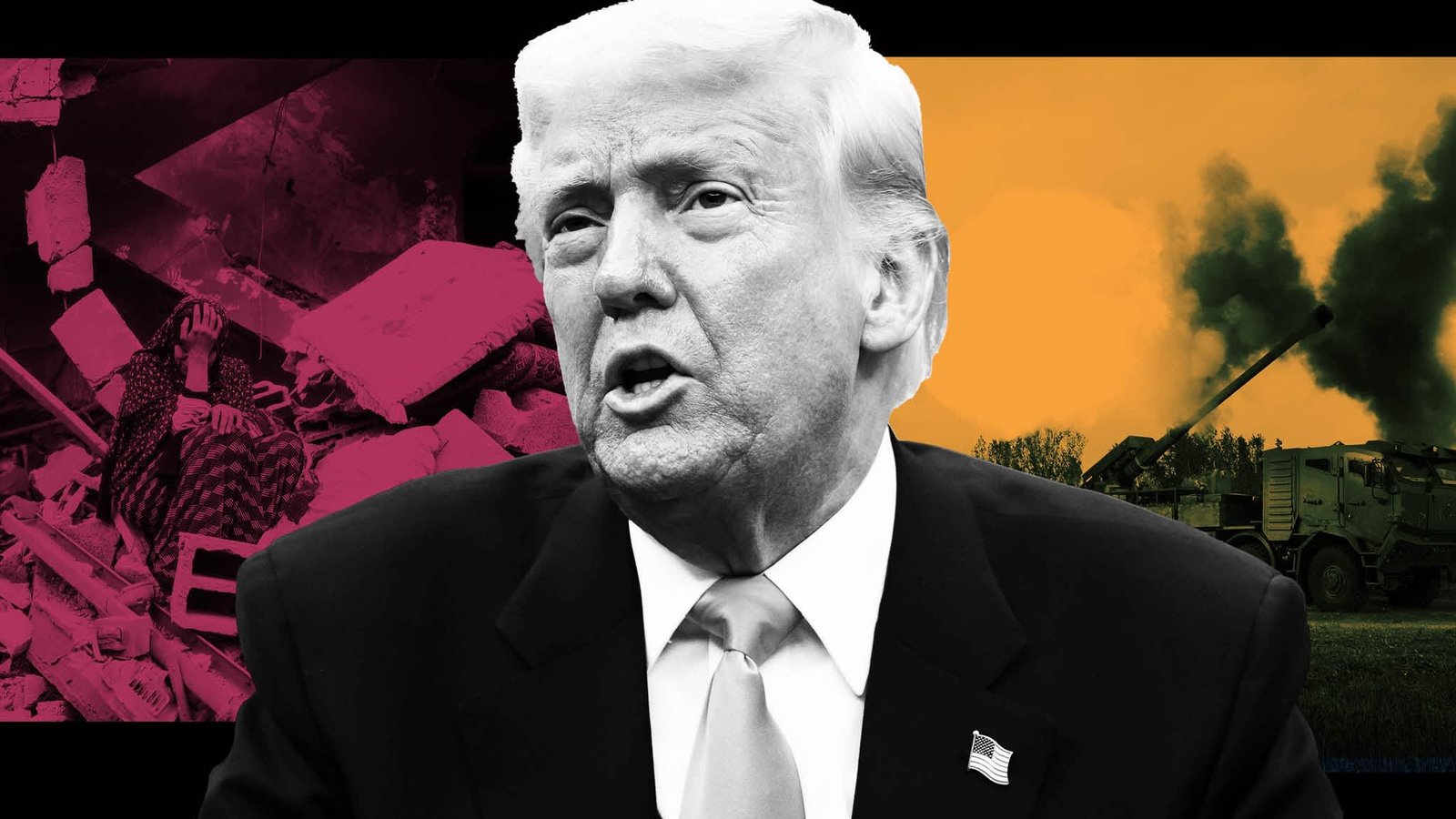 Os esforços de paz de Trump vacilam