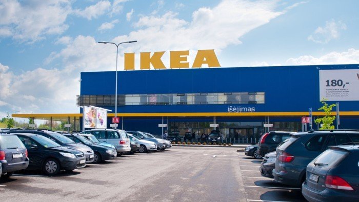 An Ikea store in Vilnius, Lithuania