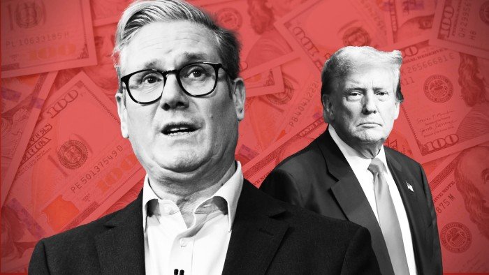 A Grã -Bretanha evita o pior das tarifas de Trump, mas os riscos permanecem para Starmer