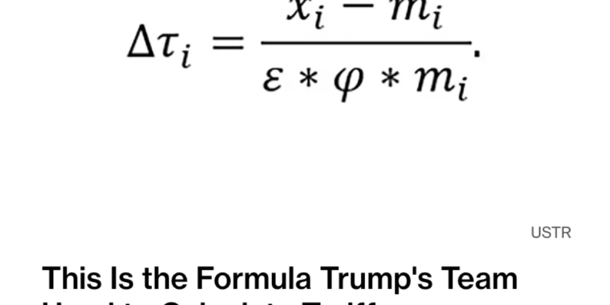 A fórmula tarifária de Trump explicou | Fortuna
