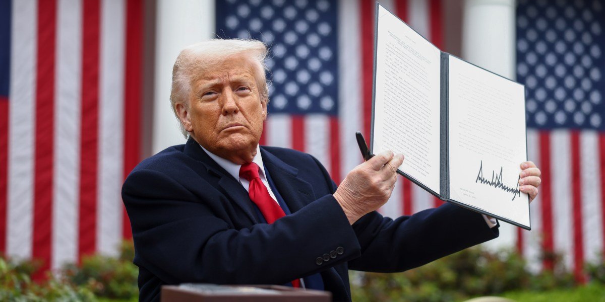 As tarifas do 'Dia da Libertação' de Trump eram piores do que o esperado - separando uma venda global