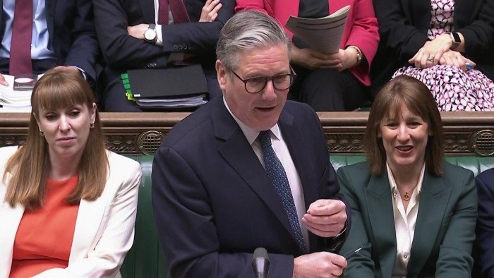 Prime Minister Sir Keir Starmer speaking during Prime Minister’s Questions in the House of Commons, London, on Wednesday