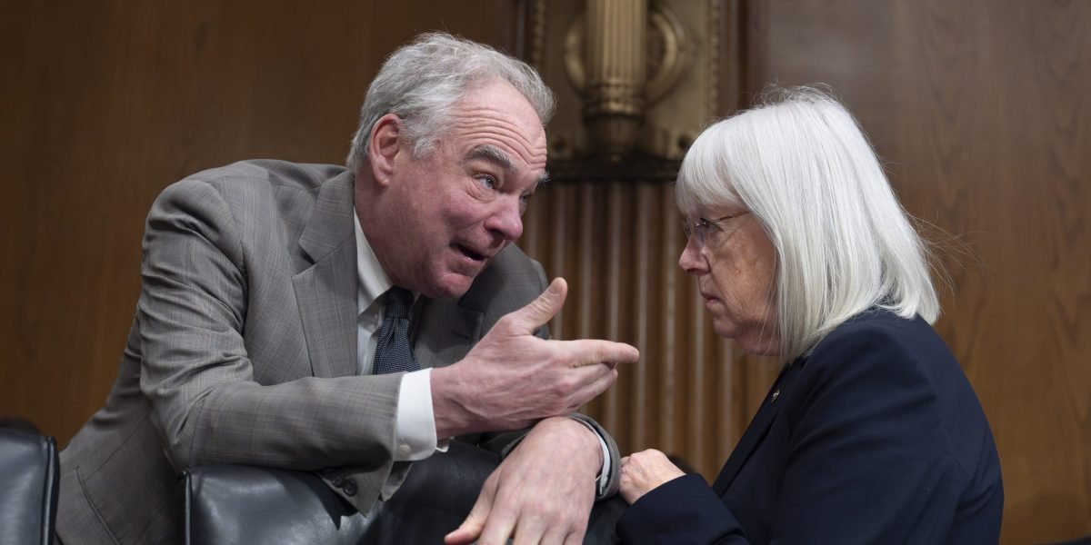 Os democratas do Senado Votarem sobre Nulificar as tarifas do Canadá para testar o apoio do Partido Republicano