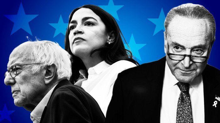 Os democratas dos EUA vão para a guerra civil