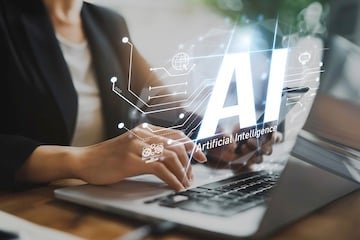 Gráficos: tendências globais de emprego da IA